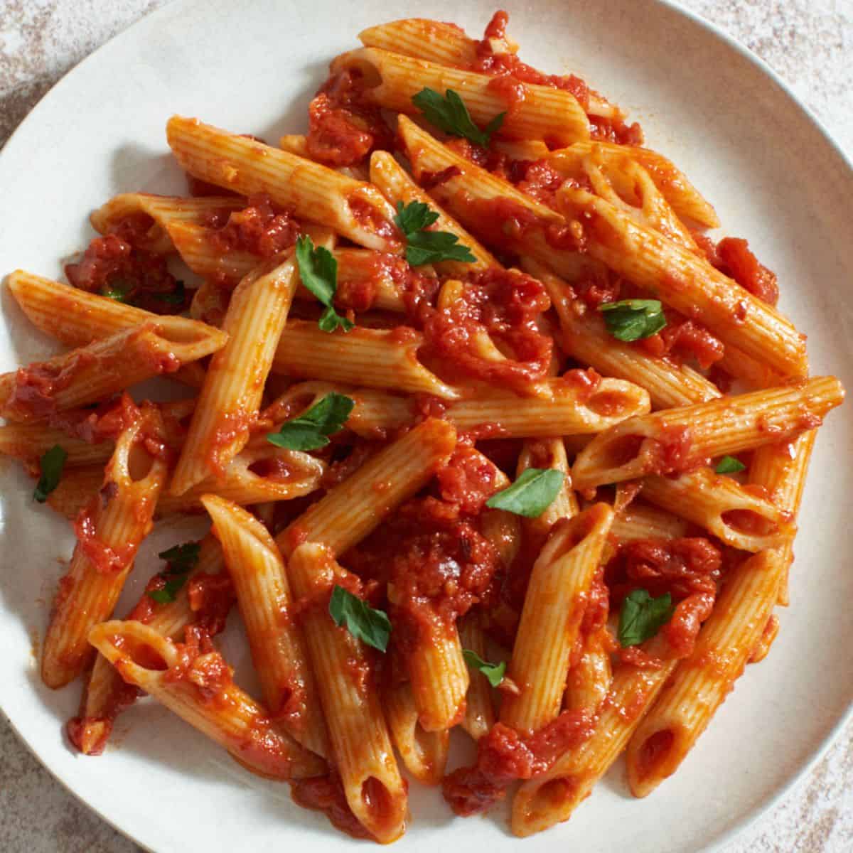 Arrabbiata pasta