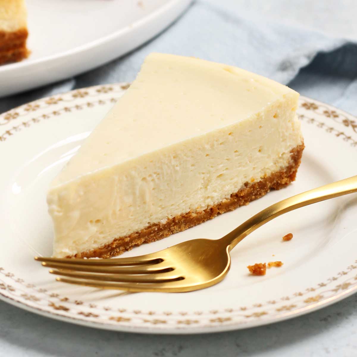 a pic of a cheesecake