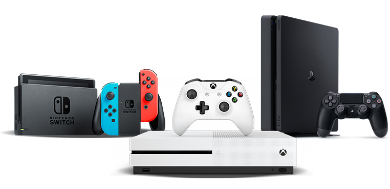 picture of all consoles