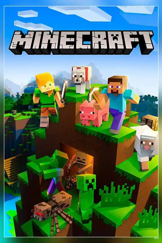 This is the Minecraft poster